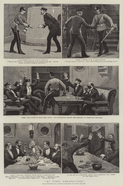 My First Embarkation by Joseph Nash